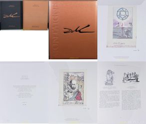 Libros antiguos: LIBRO ENSAYOS DE MICHEL DE MONTAIGE DALÍ